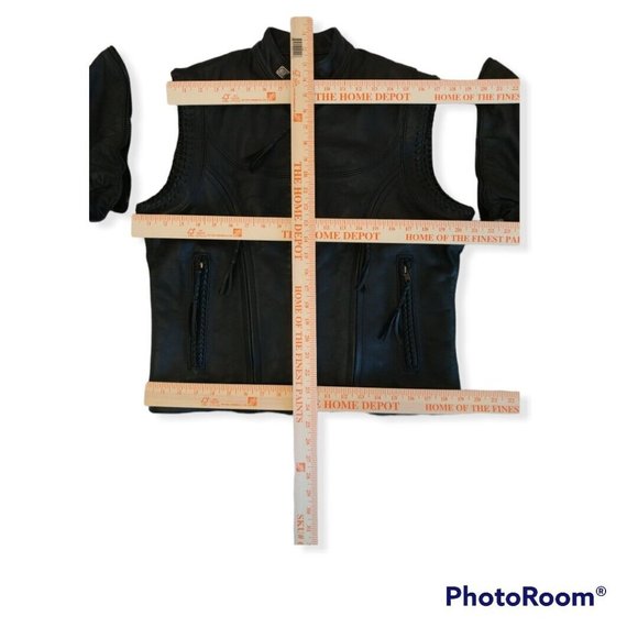 Women's Medium M Harley-Davidson Leather Vest & Jacket 98515-99VW - Picture 10 of 10